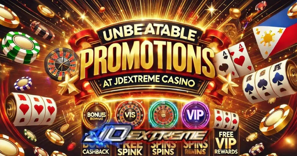 Claim the Best Casino Promotions & Bonuses at JDExtreme (JDX) Casino